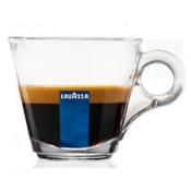 TASSES EN VERRE A ESPRESSO LAVAZZA X12